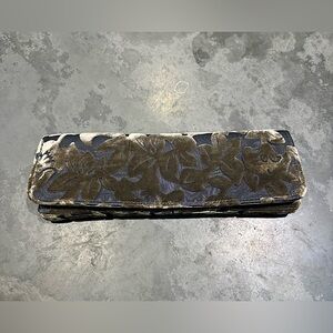 Shiraleah Floral Velvet Clutch